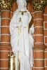 Figura św. Barbary - lewa strona ołtarza